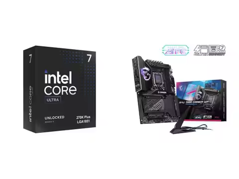 CPU Motherboard Combo - Intel BX80768270K Bundle with MSI MPG Z890 CARBON WIFI