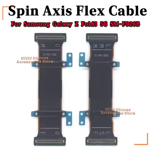 1-10Pair Spin Axis Flex Cable For Samsung Galaxy Z Fold3 5G SM-F926B Phone Rotary Shaft Flex Cable R