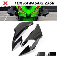 Motorcycle Side Fairing Winglets Spoiler Aerodynamic Wing Shell Cover Protection Kit For ZX6R ZX-6R 