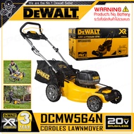 DEWALT รถเข็นตัดหญ้า ไร้สาย (18V+18V) 36V มอเตอร์ไร้แปรงถ่าน รุ่น DCMW564N ++เฉพาะตัวเครื่อง ไม่รวมแ
