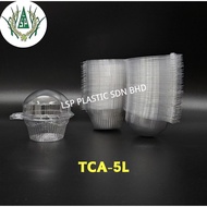 Bekas Muffin, Bekas Cup Cake, Bekas Puding [50pcs±] Pudding Container, Muffin Container Clear