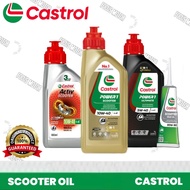 100% Original Castrol Activ Scooter 10W-40 4T, Castrol Power 1 Scooter 10W-40 & 5W-40,Castrol Scoote