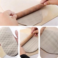 【vvh mall】-6 PCS Clay Modeling Pattern Rollers Texture Rollers Wood Color 15x2cm for Clay Wooden Han