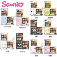 🇰🇷 韓國 三麗鷗 布甸狗 玉桂狗 三星 Galaxy Z flip 5 Zflip5 Z flip 4 Z flip 3 透明 四角防摔效能 摺機 保護套 Sanrio Pompompurin He