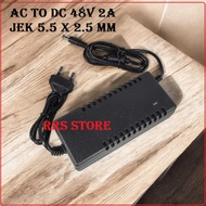 DIMORE AC to DC 48V 2A EU Plug Power Supply Converter Adapter - JSG-4820 JEK SIZE 5.5 x 2.5 mm (Cust