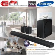 Original Samsung Soundbar Q950T True 9.1.4ch Soundbar with Dolby Atmos and DTS:X (HW-Q950T/XM)Wholes