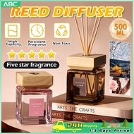 500ml Large capacity Fire-Free Perfume Reed diffuser Room diffuser Perfume Rumah aromatherapy diffus