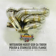 FAL Precision Turbo Manifold Banana New Design Mitsubishi 4G93T GSR CA TD05H
