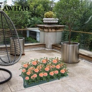 [AWHAO] Floral Casket Saddle Convenient Flower Arrangement Flower Holder for Headstones Funeral Arra