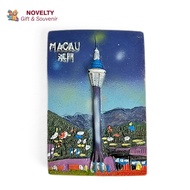 Macau fridge magnet souvenirs from China, Hong Kong, Guangzhou