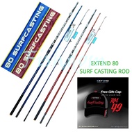 FISHDOM EXTEND 80 SURF CASTING SERIES SURF FISHING ROD JORAN PANCING PANTAI EXTEND EIGHTY