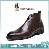 TOP☆Hush_Puppies รองเท้าผู้ชาย รุ่นรองเท้าผู้ชาย รองเท้าเชลซี รองเท้าผู้ชาย รองเท้าหนังผู้ชาย รองเท้าบูท รองเท้าบูท ผู้ชาย รองเท้าหนัง