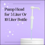 PUMP HEAD For 5 Liter Or 10 Liter Bottle [Ready Stock]