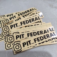 CUSTOM IG STICKER IG NAME STICKER ACCOUNT STICKER FB NAME STICKER CUTTING STICKER