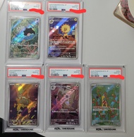 [PSA 10 × 5] 寶可夢 閃卡 PSA 10