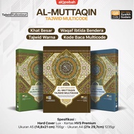 Al Quran Al Muttaqin Tajwid Multicolor Size A5 and A4 - Al Quran Waqf Tajwid Quran Tajwid Berwarna W
