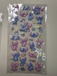 日本 迪士尼 3d 立體貼紙 bonbon drop史迪仔 baymax winnie the pool 小熊維尼  怪獸工場