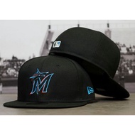 NEW ERA 59FIFTY MLB MIAMI MARLINS TEAM FITTED CAP