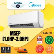Midea Inverter Aircond R32 All Easy Pro MSEP Series (1.0HP - 2.0HP)