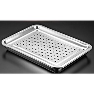 Stainless Steel 60x40cm Perforated Tray Rice Steamer Pinggan Nasi Kukus Berlubang Perforated Pan Hol
