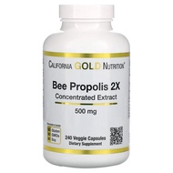 California Gold Nutrition, Bee Propolis 2X, Concentrated Extract, 500 mg