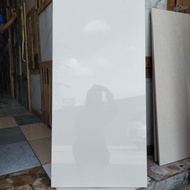 granit lantai 40x80 swan white double loading glazed polish by ikad