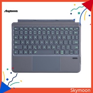 Skym* Ergonomic Keyboard for Surface Go Specially Designed Keyboard Cover for Surface Go Backlit Bluetooth Keyboard for Microsoft Surface Go 3/2 Ergonomic Design with Trackpad