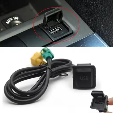 RCD510 RNS315 Car USB cable audio input adapter Data Transfer for VW Passat B6 B7 Golf 5 MK5 Golf 6 