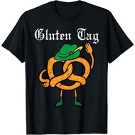Oktoberfest Pretzel Guten Tag Funny German Men T-Shirt