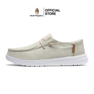 ＜902＞Hush Puppies_ รองเท้าผู้หญิง รุ่น Elevate Step-In HP IWCFT1015VC - สีเบจ รองเท้าผ้าใบแบบสวม