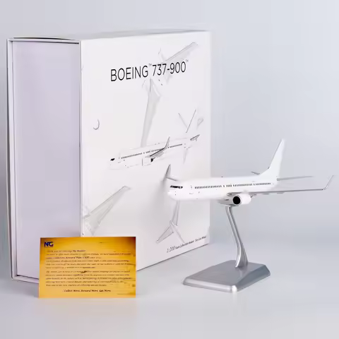 09000 Alloy Collectible Plane Gift NG Model 1:200 Blank Model Boeing B737-900/w Diecast Aircraft Jet