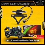 For Kawasaki Ninja ZX-6R NINJA ZX 636 ZX6R 2024 2025 License Plate Holder Bracket Motorcycle Accesso