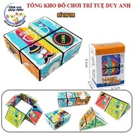 SLL Wholesale Warehouse - Super Intellectual Magic 3D Rubik's Cube Toy, Assembling 3-Dimensional Spa