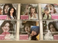 [各種盤] IVE LUCID DREAM 第四張日本迷你專輯 初回限定盤 拆專 淨專專卡 不連應募券