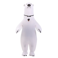 Halloween Christmas Cute Inflatable Doll Costume Inflatable Polar Bear Costume Festival Party Cospla