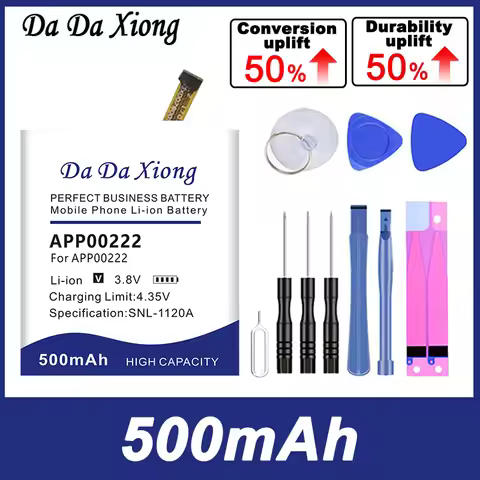 High Quality APP00222 Replacement Battery For Michael Kors Access Grayson MK5025 Smart Watch + Free 