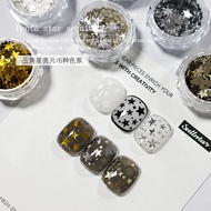 Manicure Accessories Five-pointed Star Sequins Large Small Mixed Five-pointed Star Sequins Glitter S