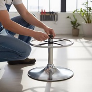 Footrest with Handwheel, Sturdy Metal Drafting Chair Accessory, Long-Lasting