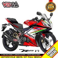 Decal R15 V2 Full Body Sticker R15 V2 Striping R15 V2 Sticker R15 V2 Full Block motif Ducati