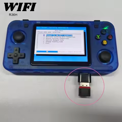 BOYHOM R36H (WiFi) RTL8188FTV USB Dongles and TYPE C OTG adaptor for R36S R36H R36 R36PLUS R36 ultra