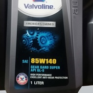 85W 140 / 1 LITER - VALVOLINE TM GEAR GARD SUPER 85W140 API GL-5 (GEAR OIL)