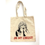 Oh My Christ Canvas bag, Barry Island, Gavin and Stacey, PQA7