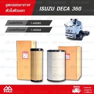 FULL Air Filter Set Outer + Inner For ISUZU CV CX FXZ/GXZ 360 DECA360 [1-AIS068/1-AIS085]