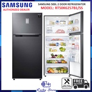 (BULKY) SAMSUNG RT50K6257B1/SS 500L 2 DOOR REFRIGERATOR, TWON COOLING PLUS, 3 TICKS, FREE DELIVERY, SINGAPORE WARRANTY, RT50K6257B1