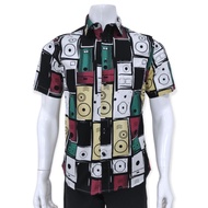 KEMEJA Ricardo men's short sleeve printed shirt 32250