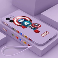 vivo 1718 1719 1723 1726 1808 1811 1812 1816 1820 Marvel Iron Man Side Design Phone Case
