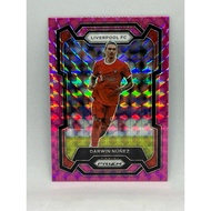 Panini Football Card 2023-2024 Prizm EPL Darwin Nunez Pink Mosiac