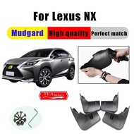 Mud Flaps For Lexus NX NX200 NX300 Mudguards Fenders Splash Guards Car Accessories Auto Styline 4 PC