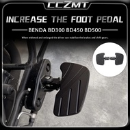 For BENDA BD300 BD450 BD500 BD 300 BD 450 BD 500 Motorcycle Accessories Footrest Billet Wide Foot Pe