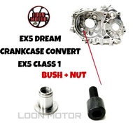 EX5 CLASS 1 OIL PUMP ROLLER BOLT + BUSH STEEL